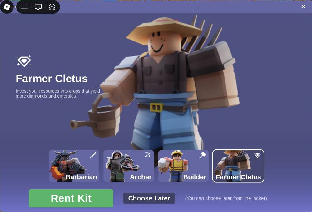 Builder strengthens your blocks but needs the Hammer from the Item Shop
