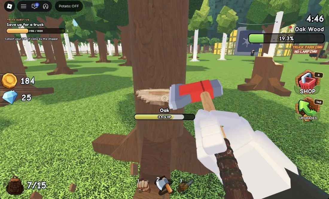 How to Get Money Fast in Chop A Forest: Truck Loops & Chipper